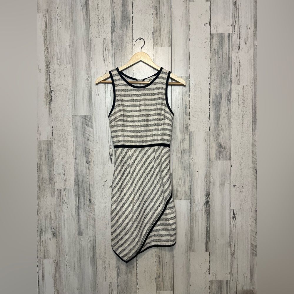 Other Sugarlips Striped Asymmetrical Bodycon Dress – XS Size XS / US 0-2 / IT 36-38 - 2 Thumbnail