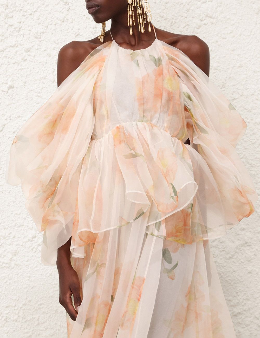 Zimmermann oc11z0525 Midi Dress in Multicolor Size S / US 4 / IT 40 - 6 Thumbnail