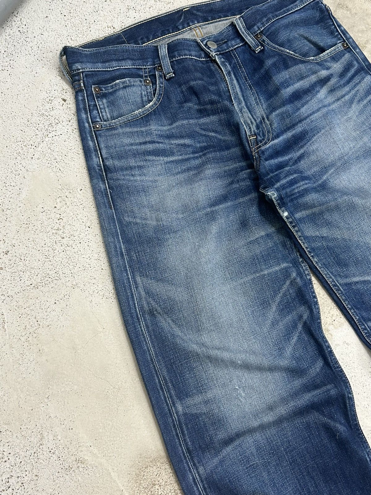 Levi's Vintage Levis 503 Relaxed Fit Distressed Size US 32 / EU 48 - 5 Thumbnail