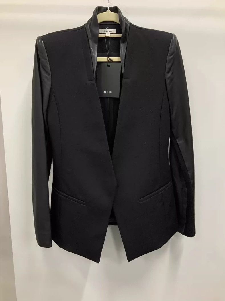 Helmut Lang Helmut Lang size 2Sheepskin stitching blazer 2501-Nextarrow Size 42S - 1 Thumbnail
