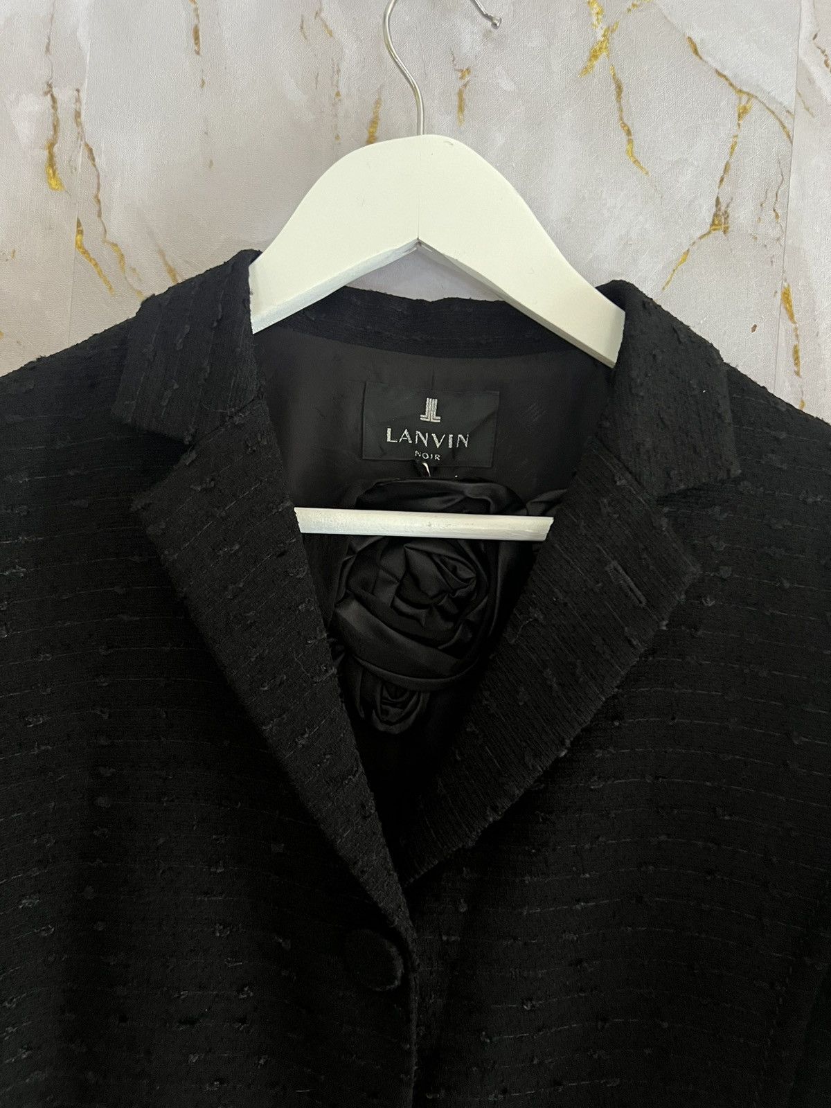 Lanvin LANVIN NOIR CLOAK LONG JACKET Size US M / EU 48-50 / 2 - 10 Thumbnail