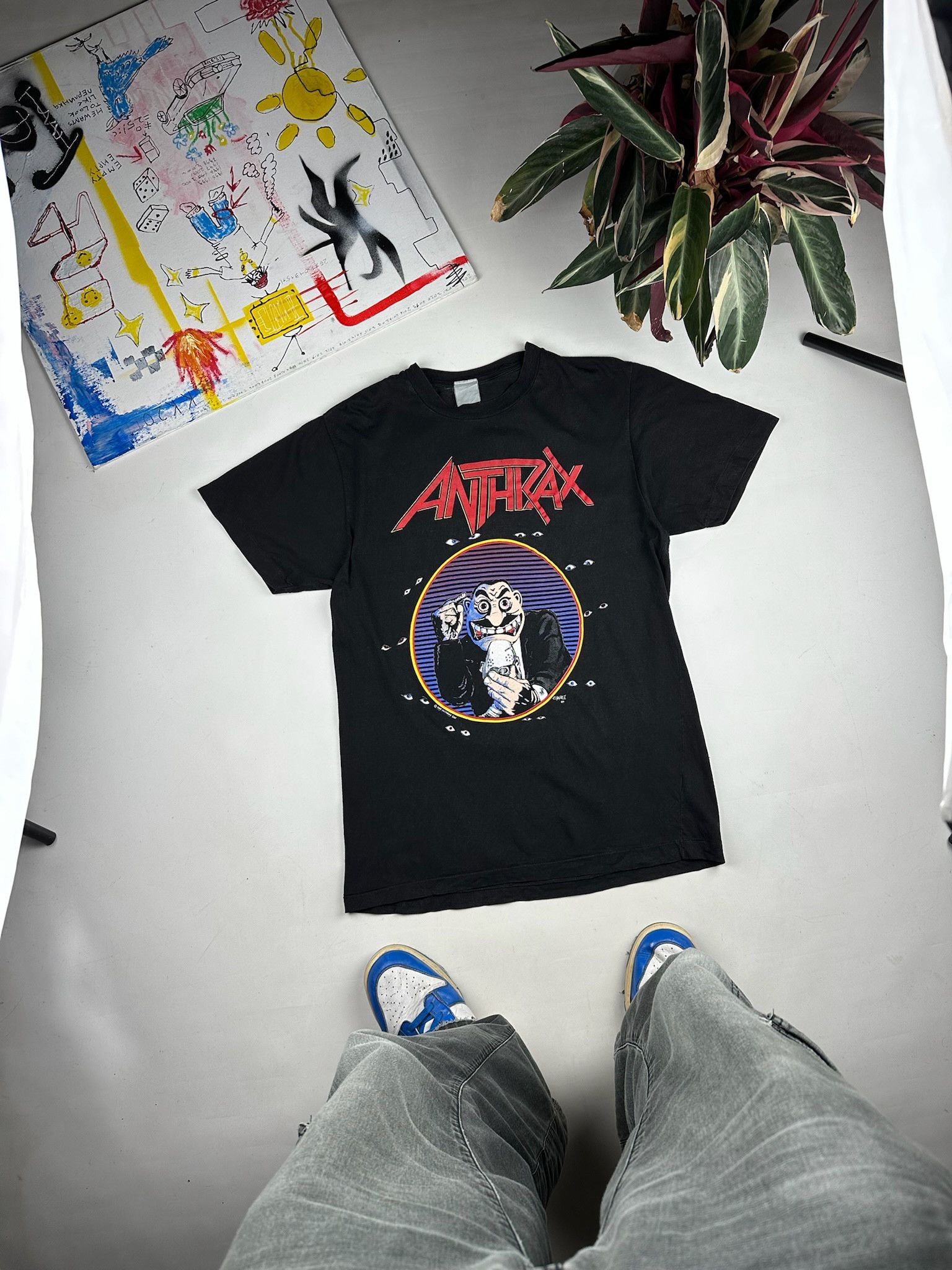 Band Tees Vintage Anthrax T Shirt Size US M / EU 48-50 / 2 - 8 Thumbnail