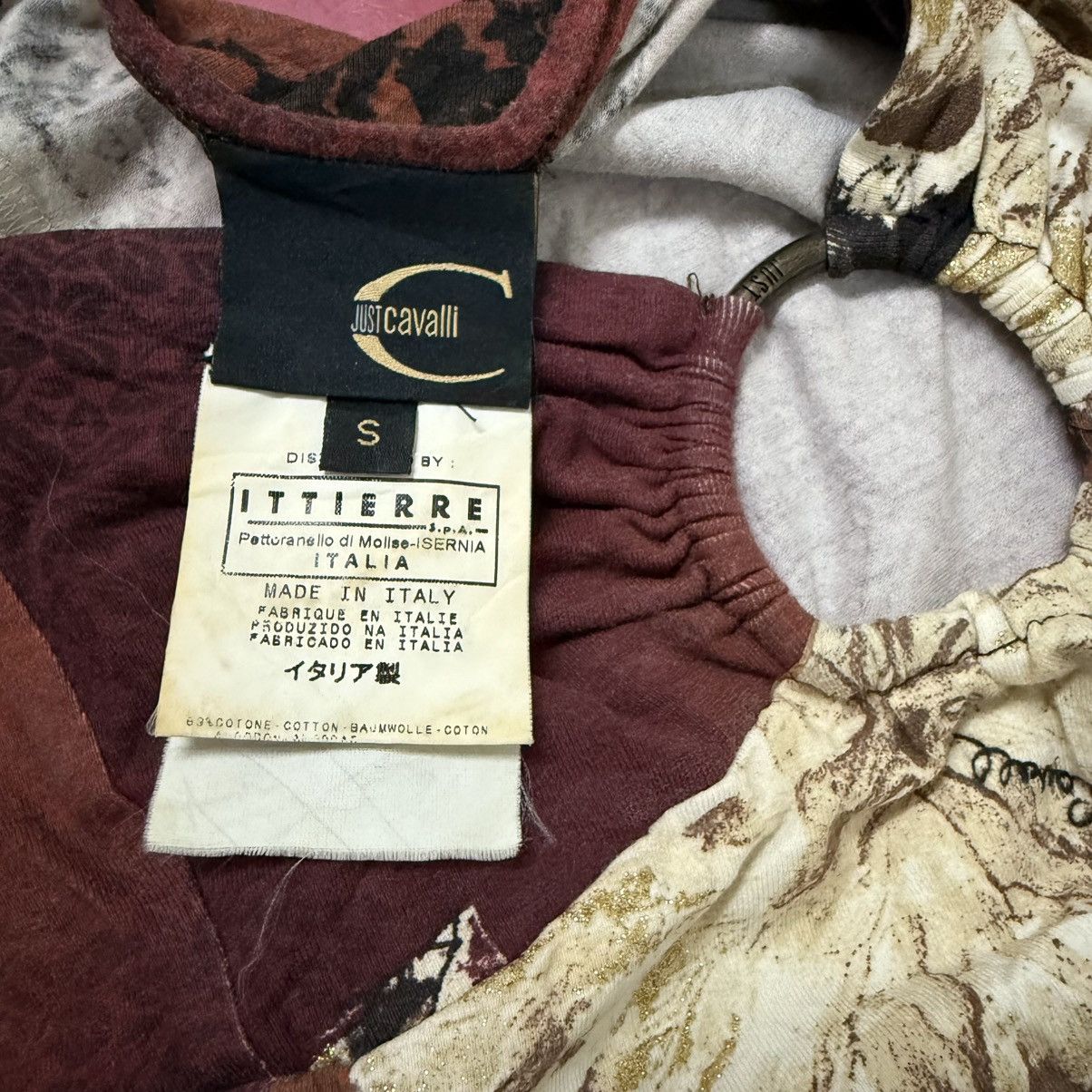 Roberto Cavalli Just Cavalli Floral Tank Top Size S / US 4 / IT 40 - 6 Thumbnail