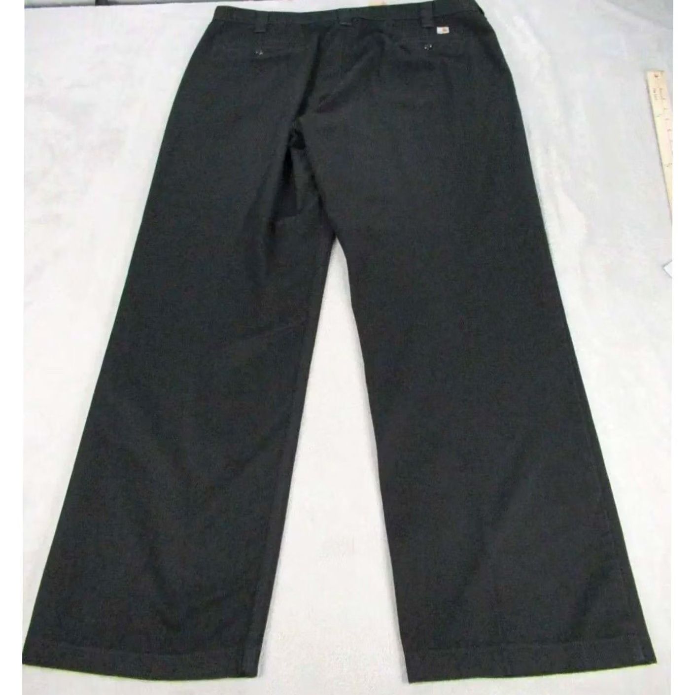 Carhartt Carhartt Pants Mens 40x32 Black Work Chino Straight Twill Slacks Zip Fly B290 Size US 40 / EU 56 - 2 Thumbnail