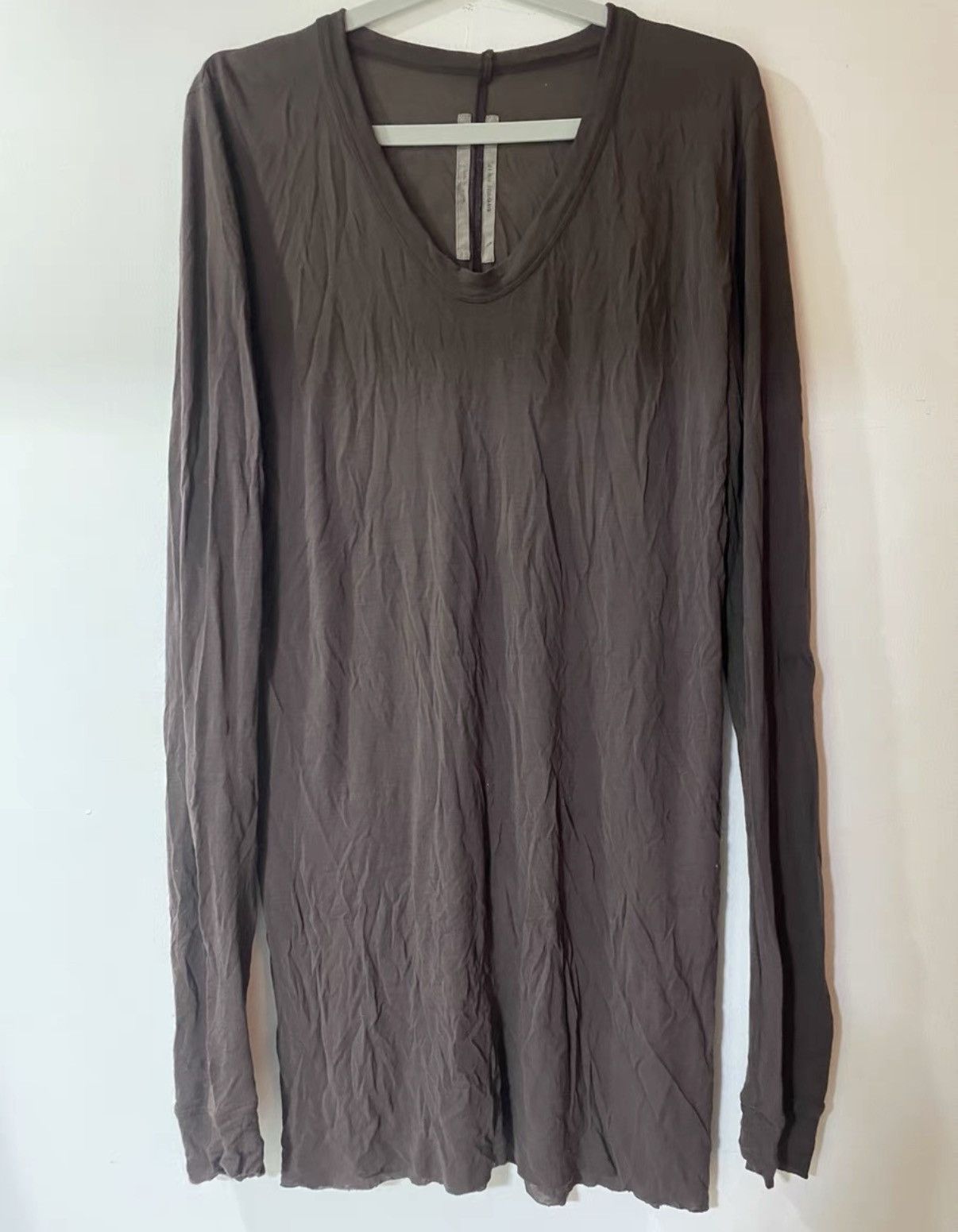 Rick Owens Rick Owens 18FW Silk Long Sleeve Size US L / EU 52-54 / 3 - 1 Thumbnail