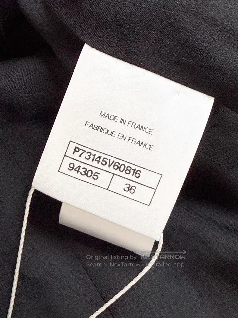 Chanel Chanel Black round-neck long-sleeved jacket Size XS / US 0-2 / IT 36-38 - 6 Thumbnail