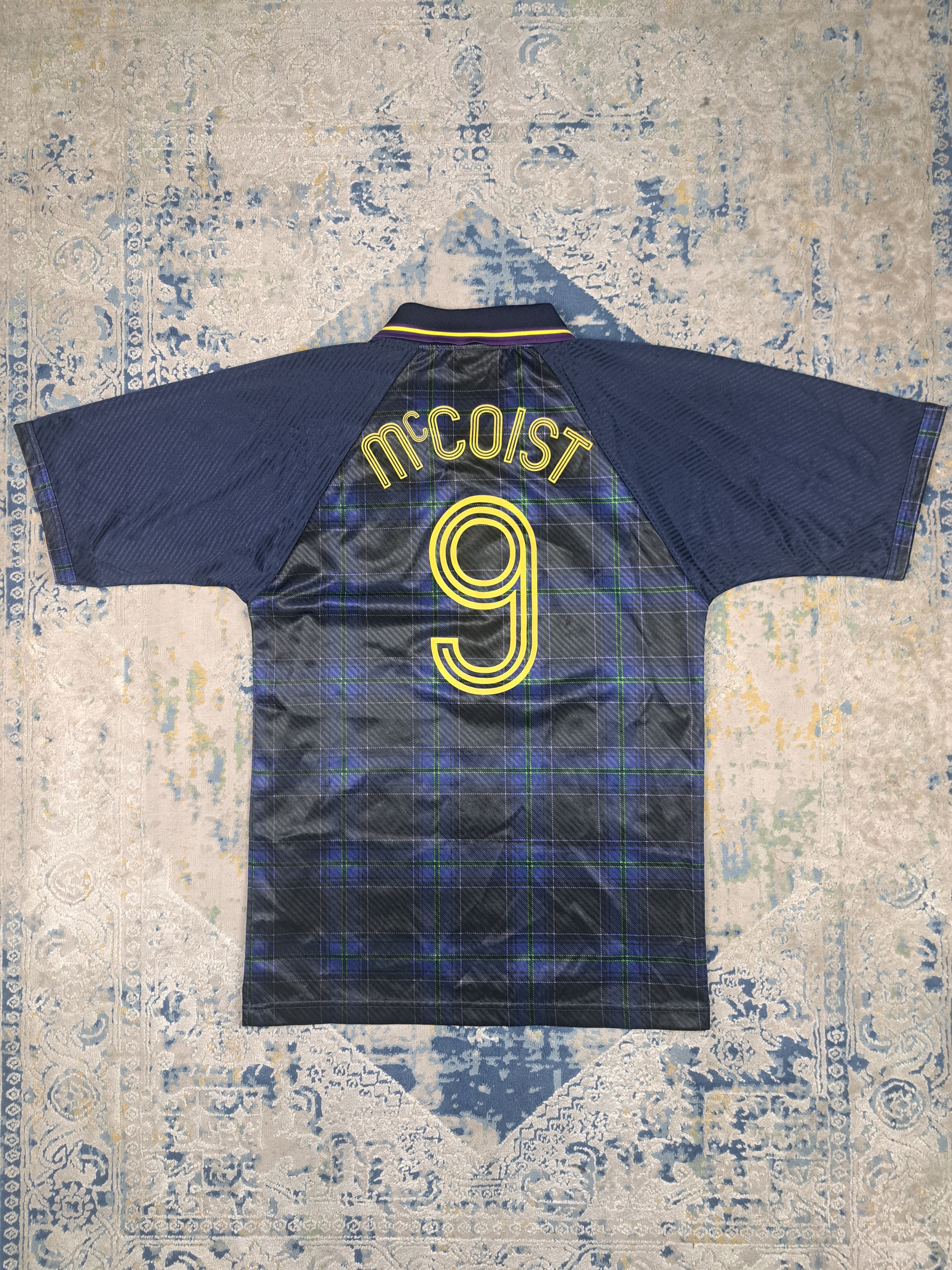 Other Vintage #9 McCoist Scotland Home Kit Soccer Blokecore Size US M / EU 48-50 / 2 - 1 Thumbnail