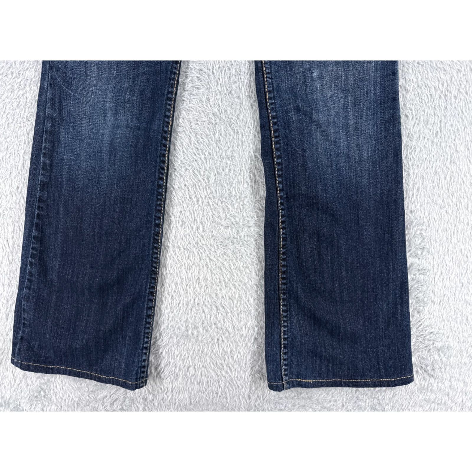 Silver Jeans Co. VINTAGE Silver Jeans Womens Bootcut Jeans 25 Blue Denim Stretch Pockets 2010s Size 42" / US 20 - 2 Thumbnail