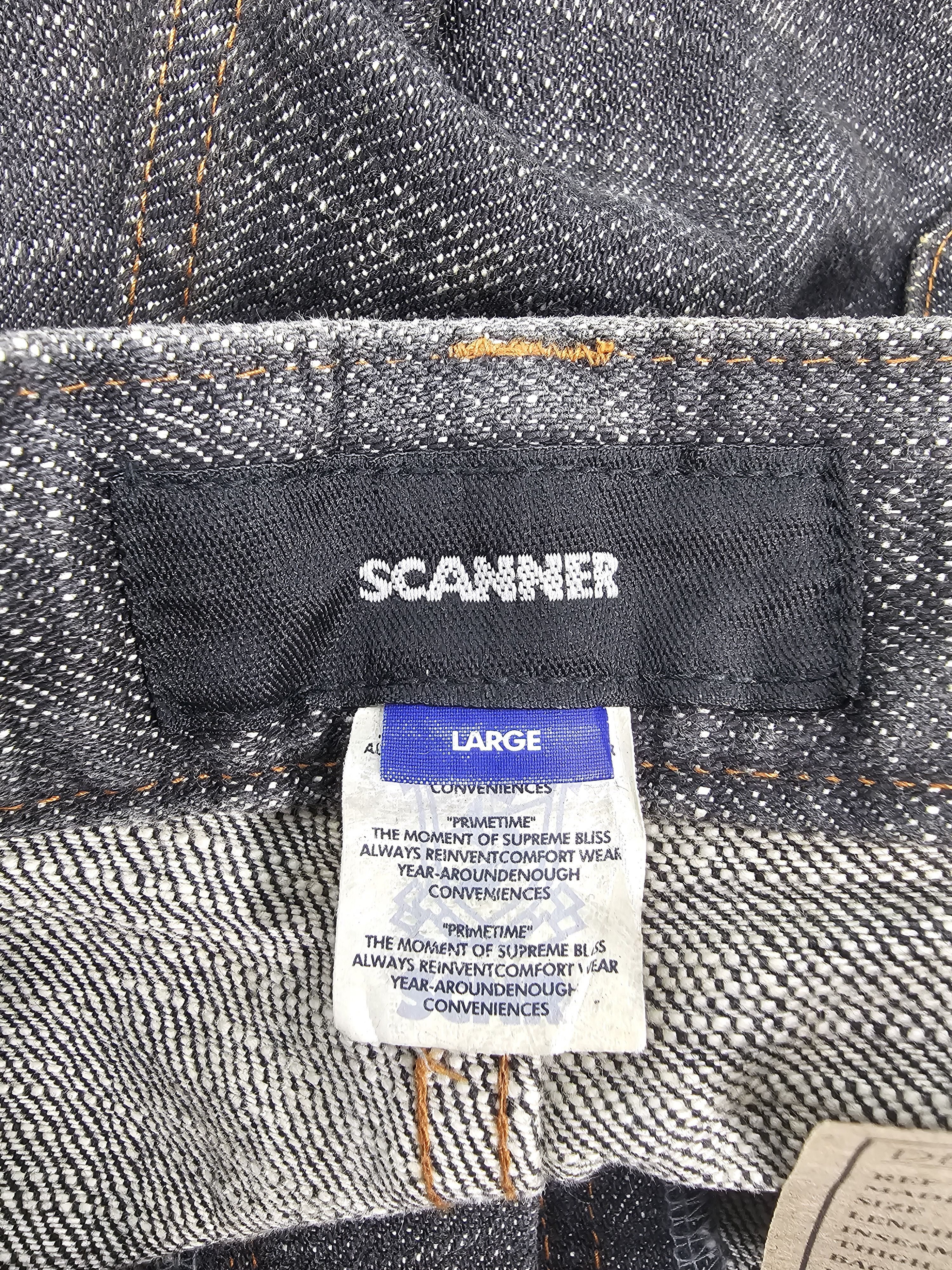 Japanese Brand SCANNER Multi Pockets Carpenter Workwear Jeans JB0277 Size US 35 - 13 Thumbnail