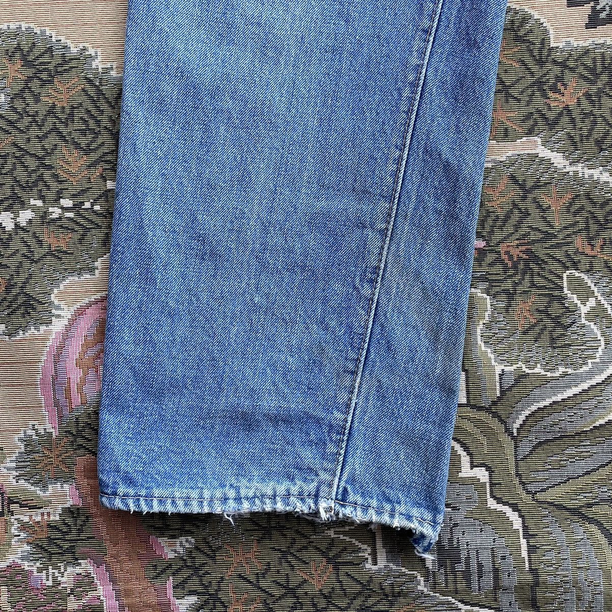 Levi's Thrashed Vintage Levi's 501 Rindem Button 6 Distressed Jeans Size US 34 / EU 50 - 10 Thumbnail