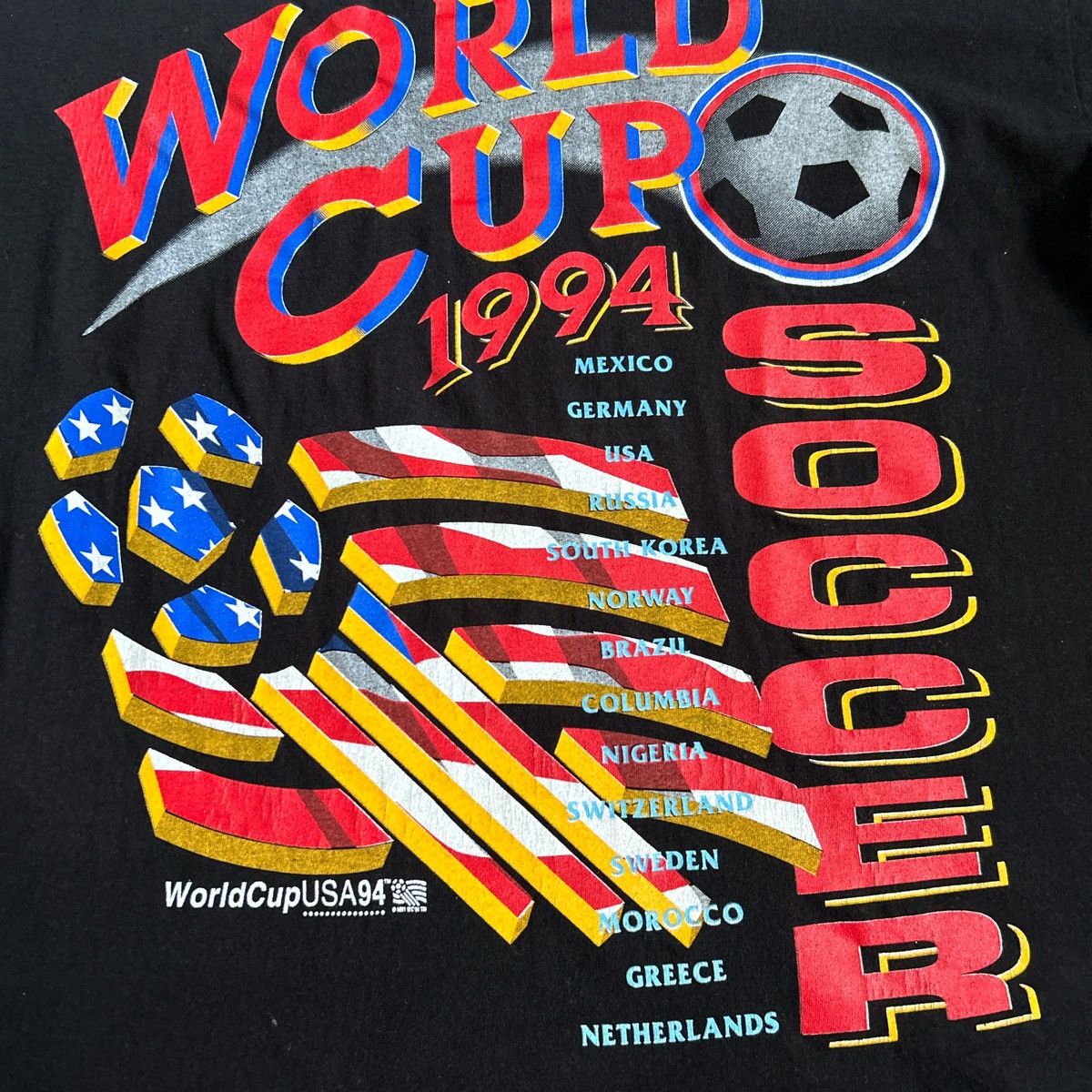 Vintage Vintage World Cup T-Shirt Size US L / EU 52-54 / 3 - 3 Thumbnail