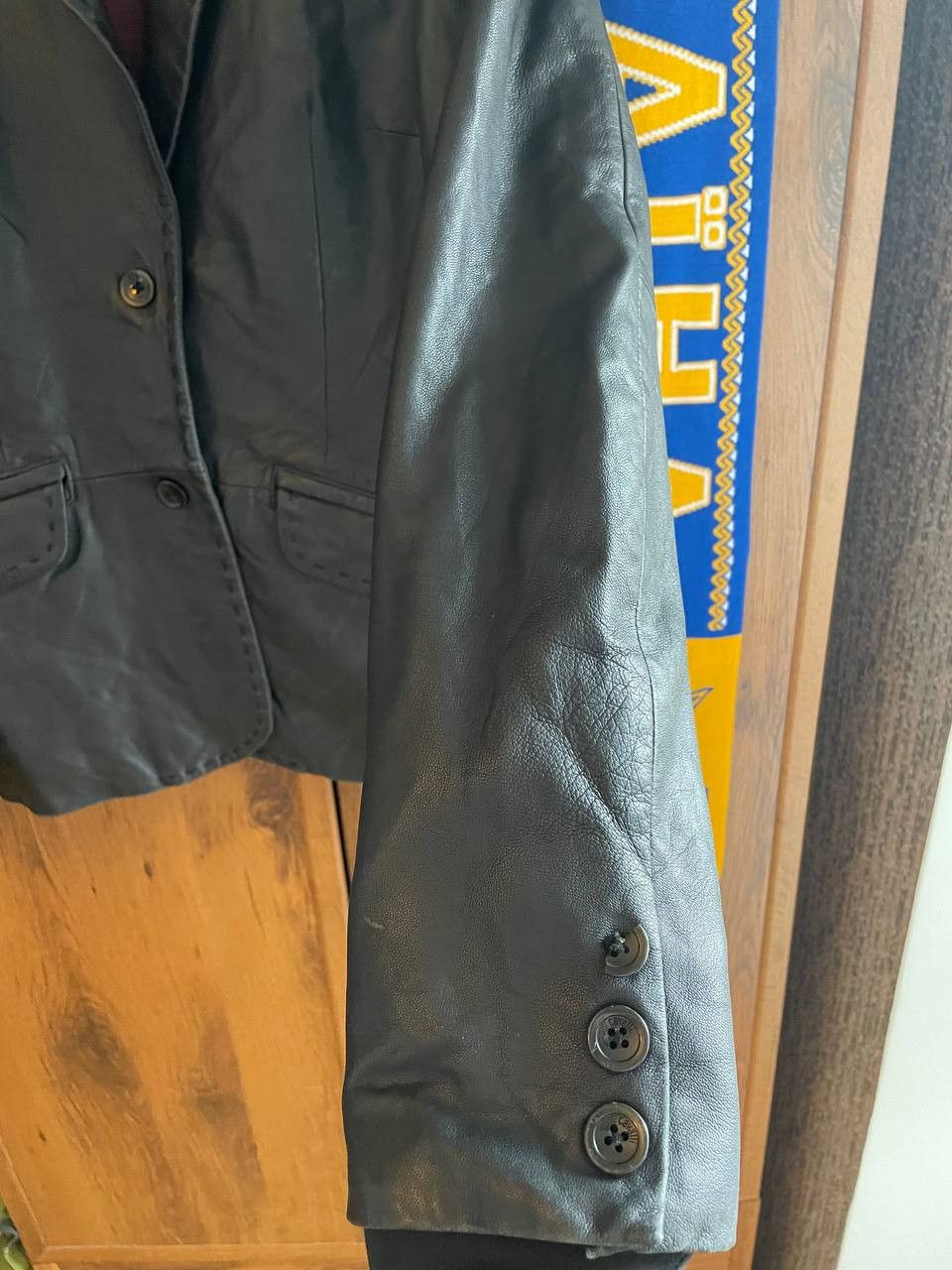 Just Cavalli × Roberto Cavalli Roberto Cavalli leather jacket vintage y2k Size L / US 10 / IT 46 - 9 Thumbnail