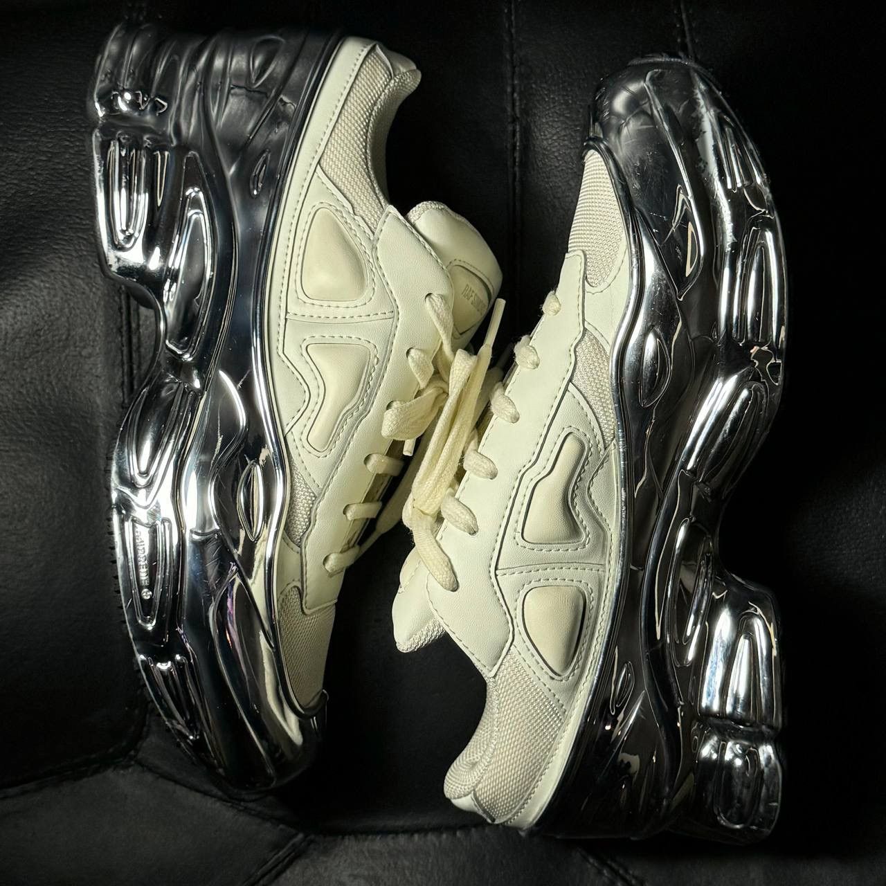 Adidas × Raf Simons adidas raf simons ozweego metallic Size US 5.5 / EU 38 - 4 Thumbnail