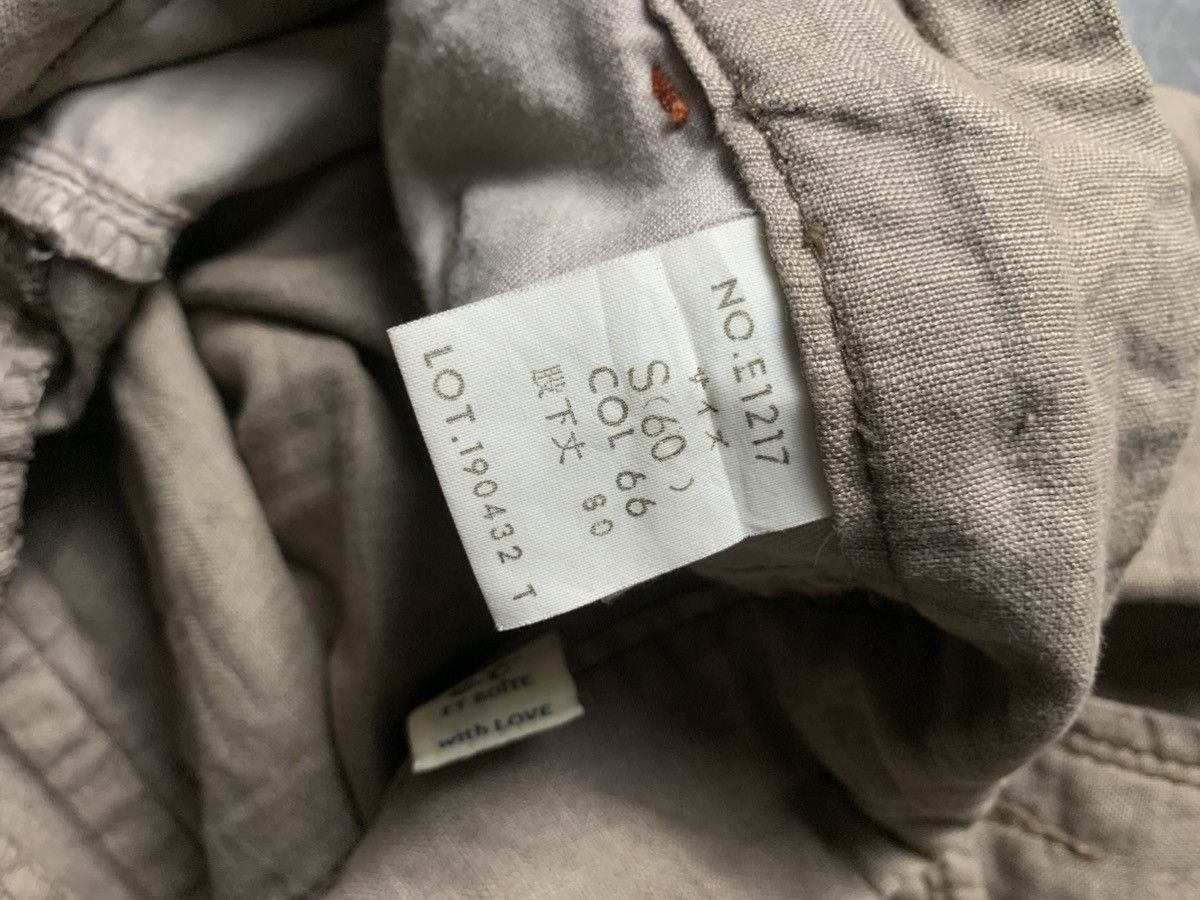If Six Was Nine 2000s Et Boite Japan Linen Flared Pants Like GOA Size US 27 - 6 Thumbnail