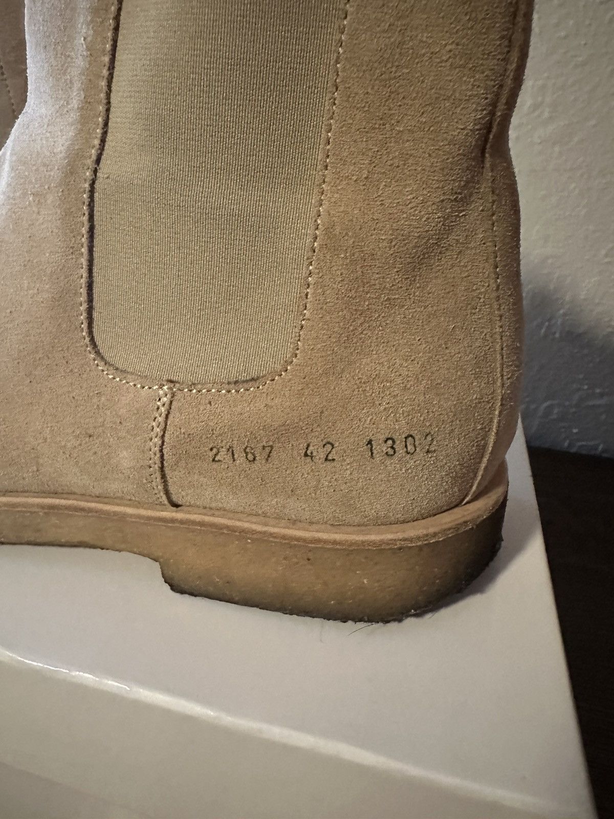 Common Projects CP - Chelsea boots in tan - Size 42 Size US 9 / EU 42 - 7 Thumbnail