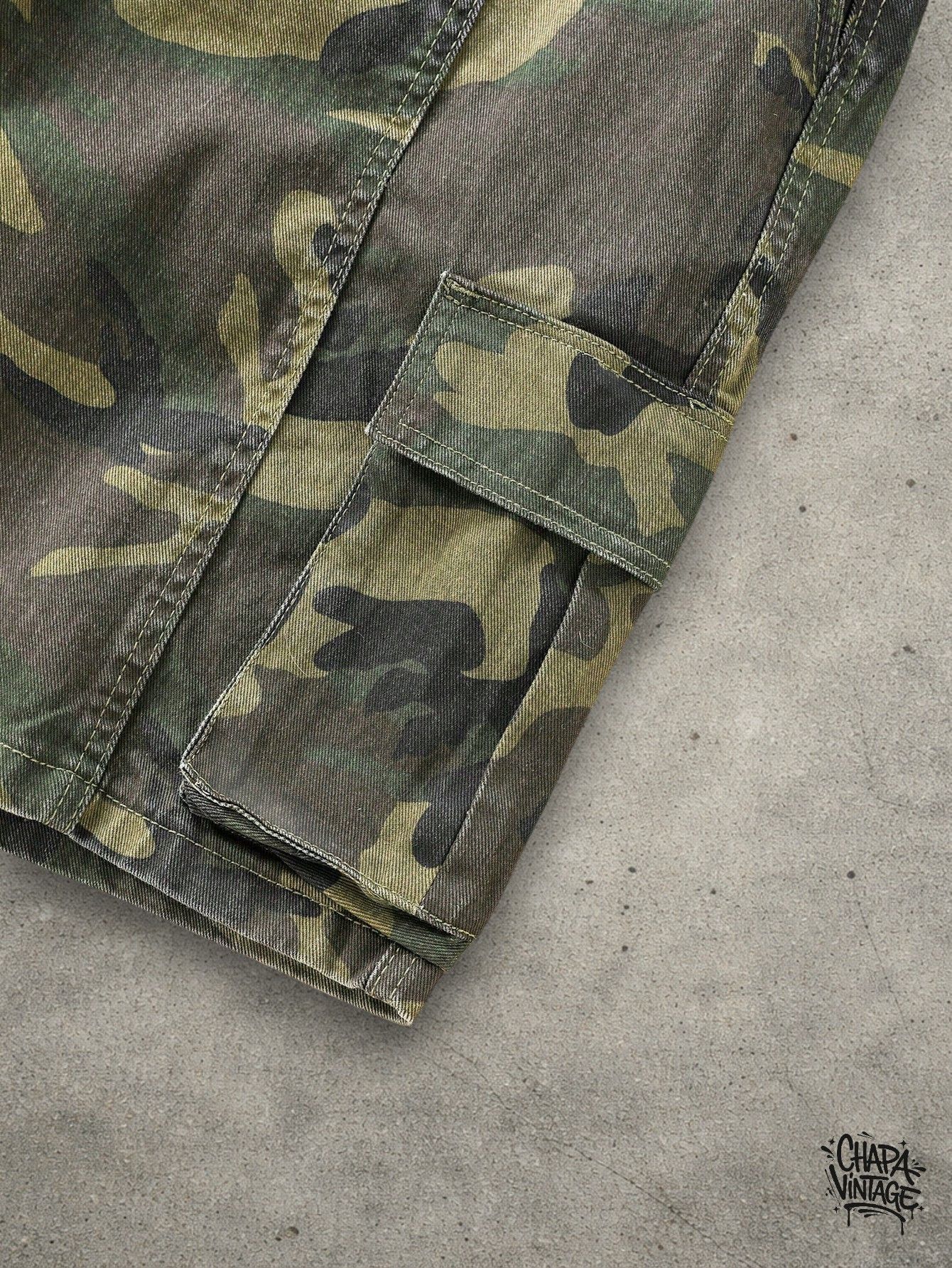 Japanese Brand Cargo camo shorts Size US 32 / EU 48 - 4 Thumbnail