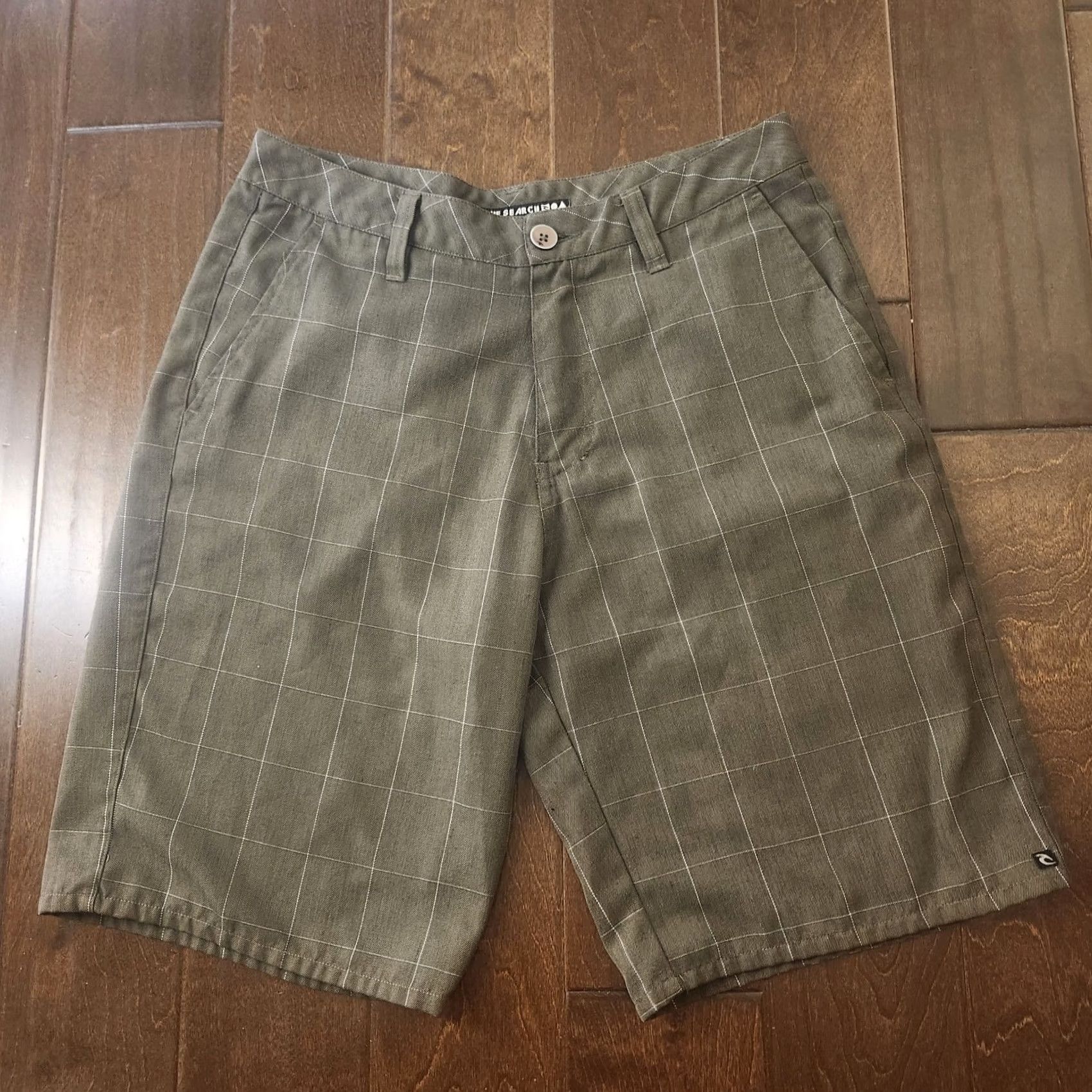 Rip Curl Rip Curl Shorts Mens 32 Plaid Flat Front Casual Chino Surf Gray Regular Mens Size US 32 / EU 48 - 4 Thumbnail