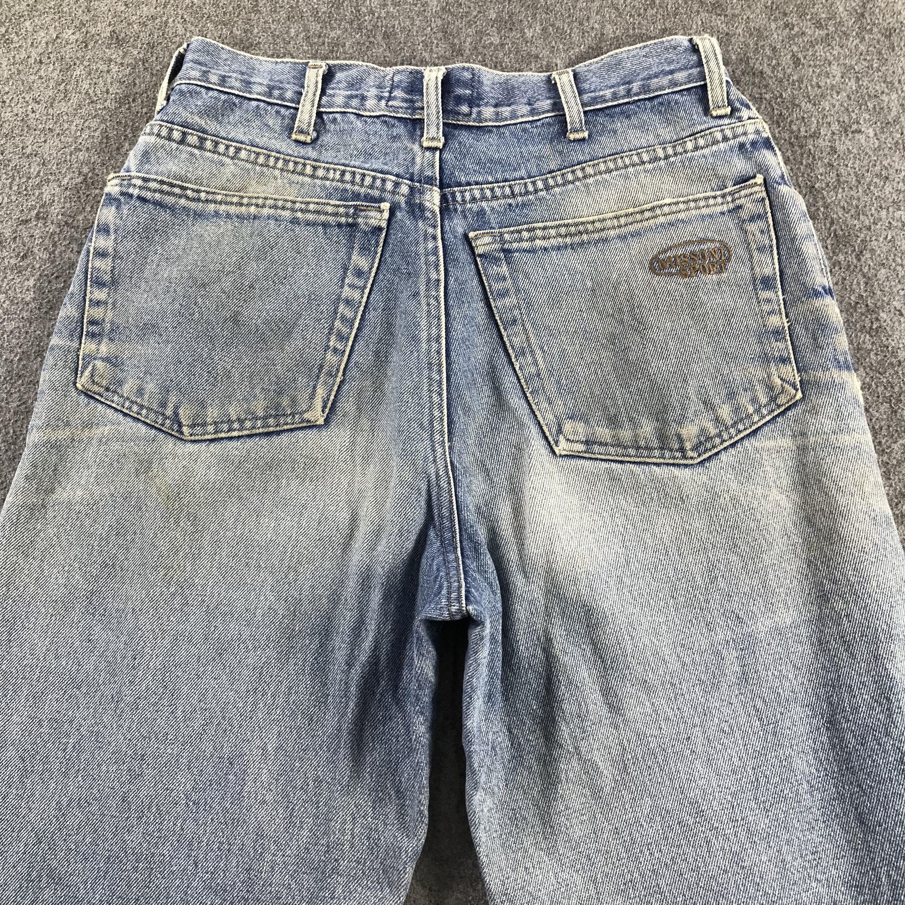 Missoni Vintage 90's Missoni Sport Jeans Light Wash Denim KJ3390 Size US 28 / EU 44 - 4 Thumbnail