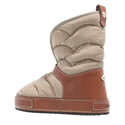 Chloe o1loc1c0624 CHC22 Maxie Boots in Soft Tan Size US 5 / IT 35 - 4 Thumbnail