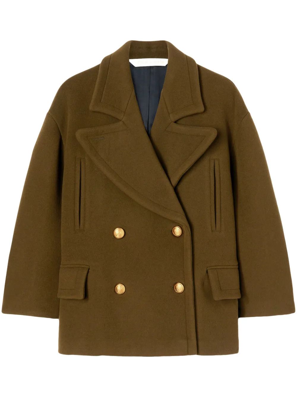 Palm Angels o1y1125 Coat in Military Green Size S / US 4 / IT 40 - 1 Thumbnail