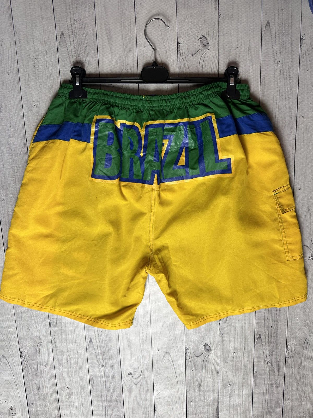 Vintage Vintage Brazil soccer shorts size XXL logo Brasil Size US 38 / EU 54 - 2 Thumbnail