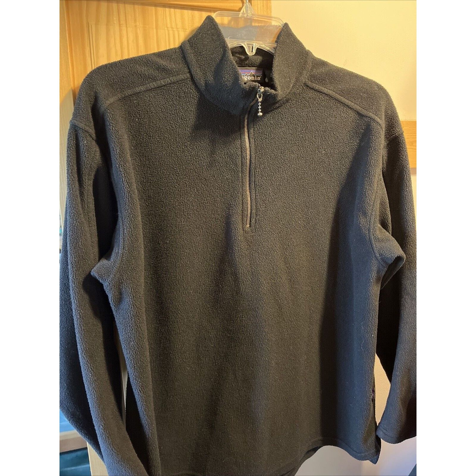 Patagonia Patagonia Jacket Mens Medium Black Fleece Outdoors Hiking LS Size US M / EU 48-50 / 2 - 2 Thumbnail