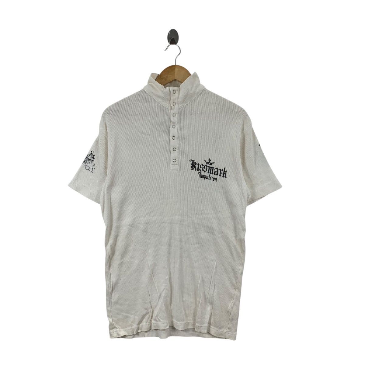 Other KISSMARK JAPAN Nobody Is Equal Bones Skull Polo Tee Shirt Size US S / EU 44-46 / 1 - 4 Thumbnail