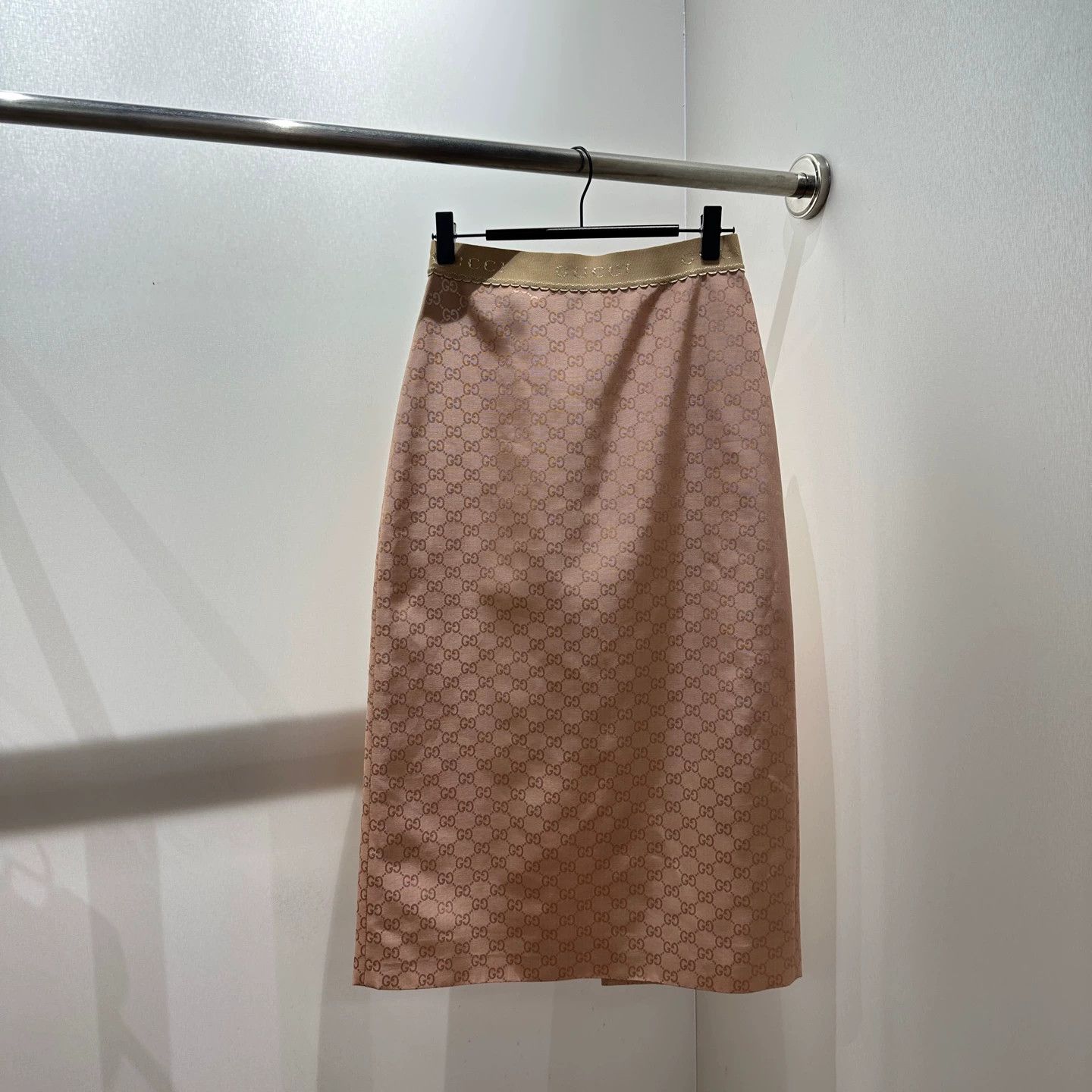 Gucci Gucci all over GG skirt 36 cotton mar598 Size 25" / US 0 / IT 36 - 1 Thumbnail