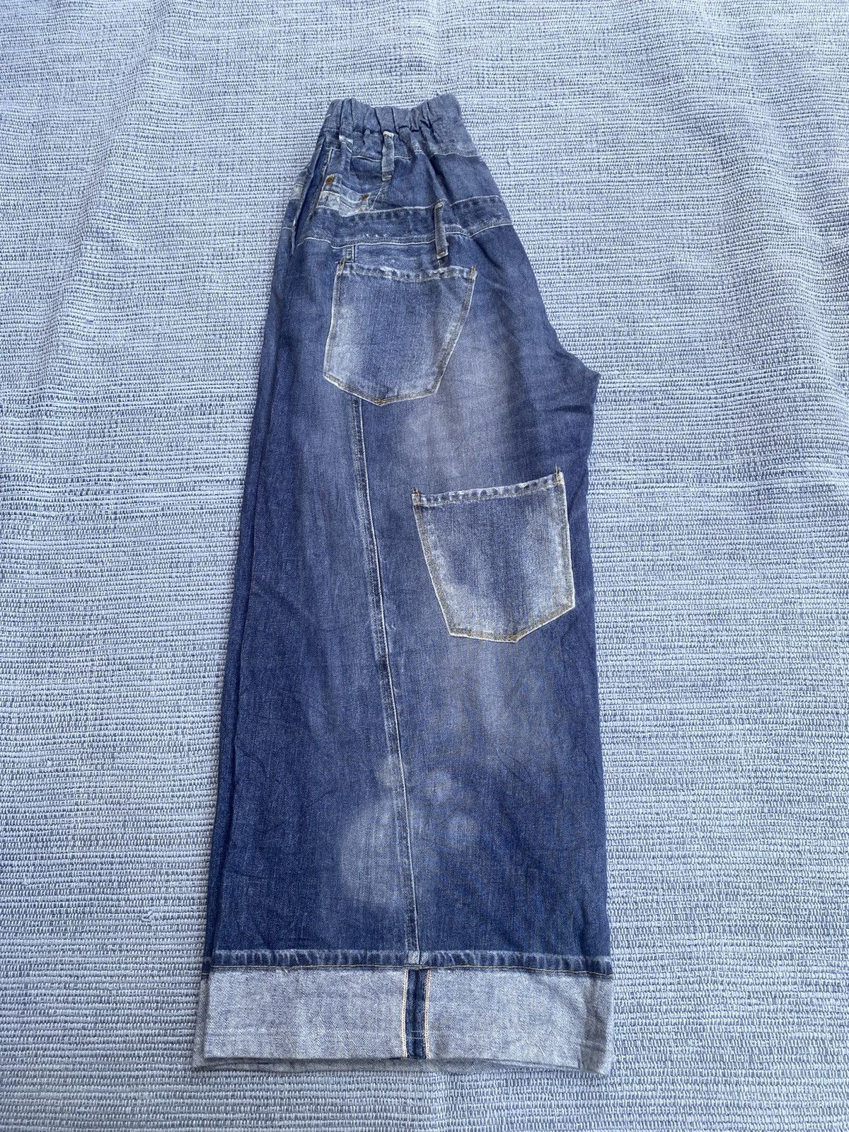 Issey Miyake tsumori chisato room wide pants denim printed Size 25" / US 0 / IT 36 - 10 Thumbnail