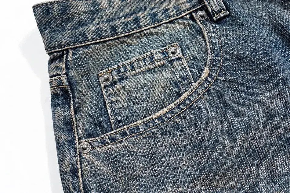 Japanese Brand × Jean Y2k high street washed blue jeans pants oversized Size US 32 / EU 48 - 4 Thumbnail