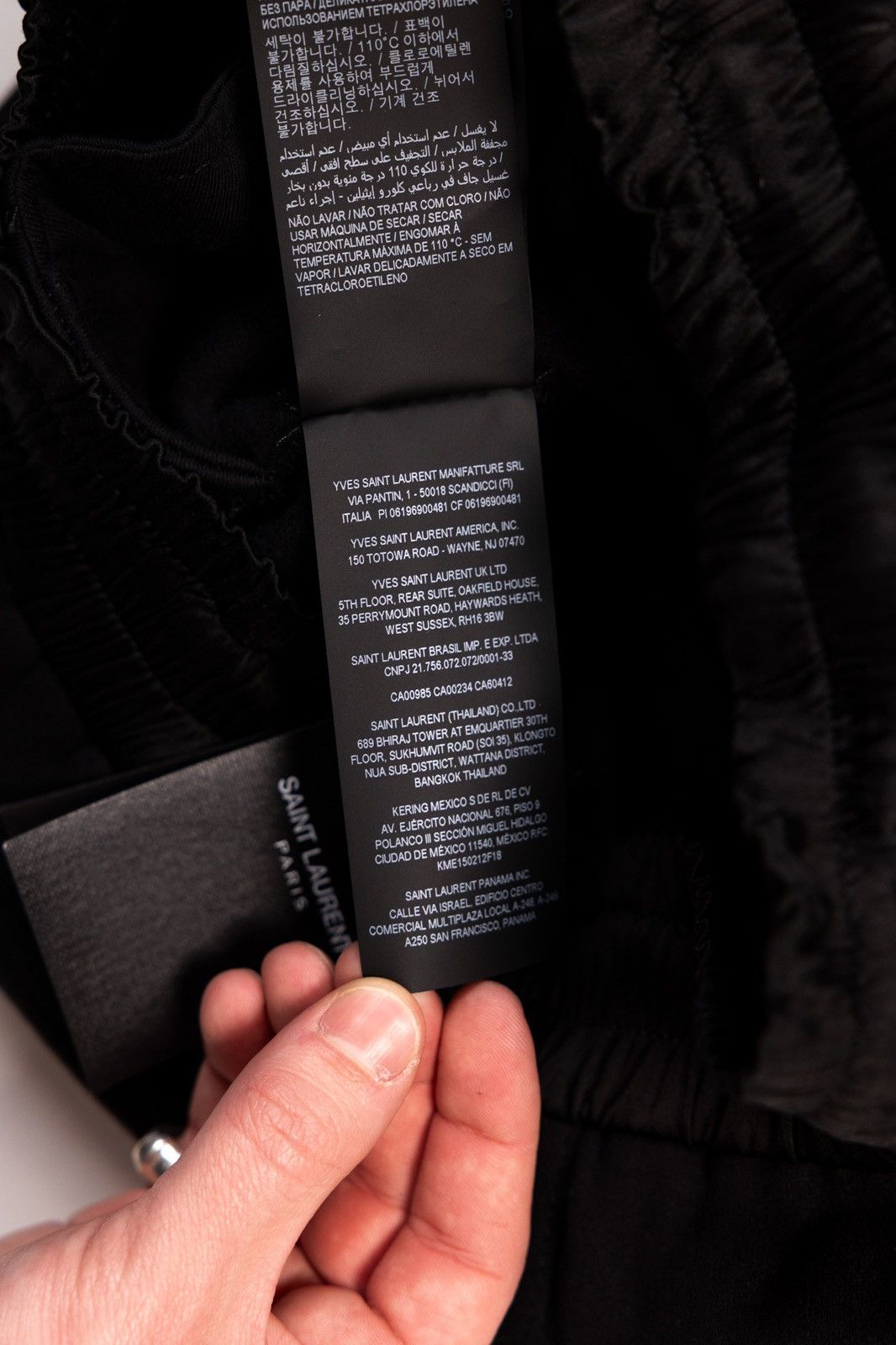 Saint Laurent Paris Saint Laurent Paris Jogger Sweatpants Size US 30 / EU 46 - 9 Thumbnail