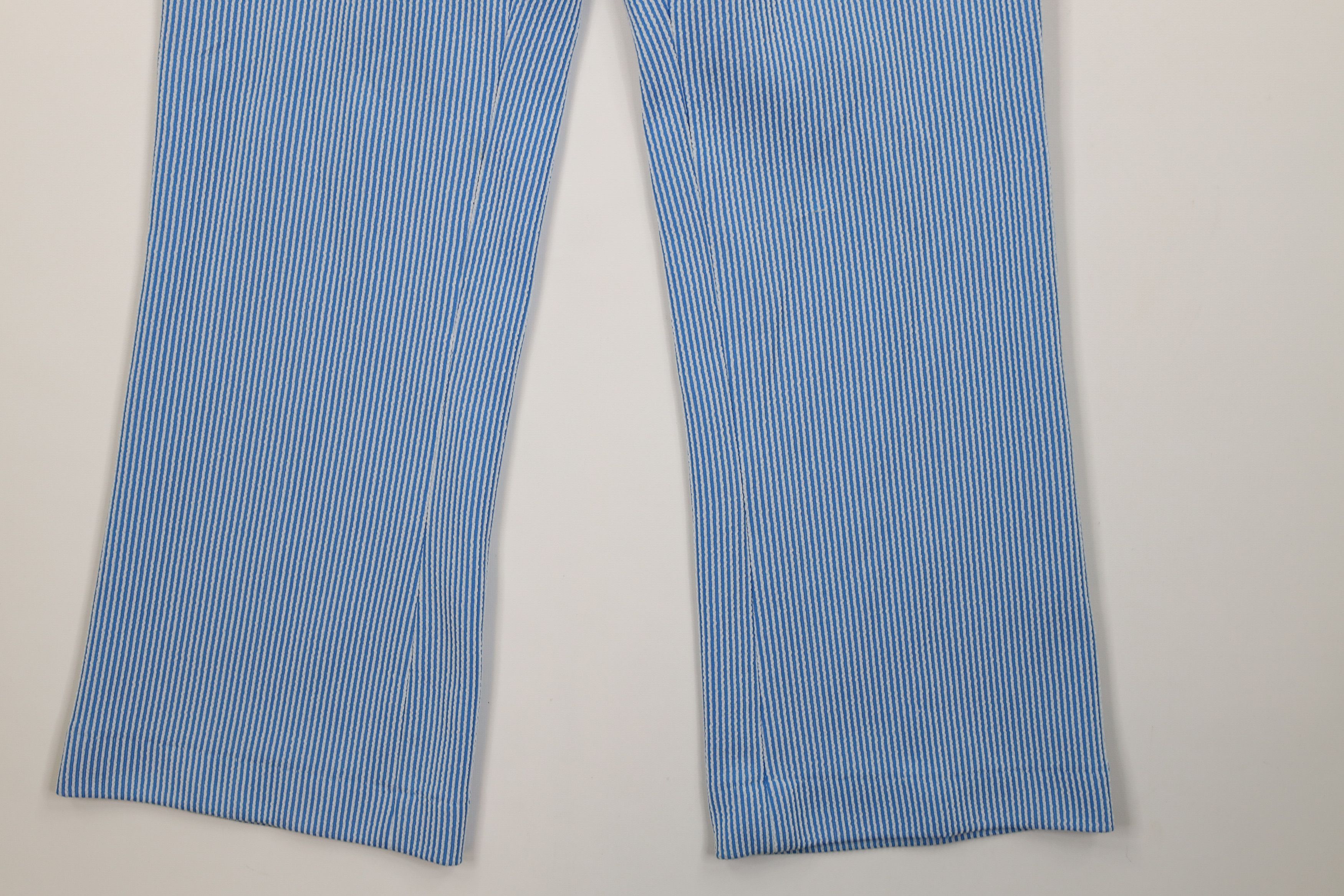 Vintage Vintage 70s Streetwear Knit Flared Wide Leg Chino Pants USA Size US 32 / EU 48 - 4 Thumbnail