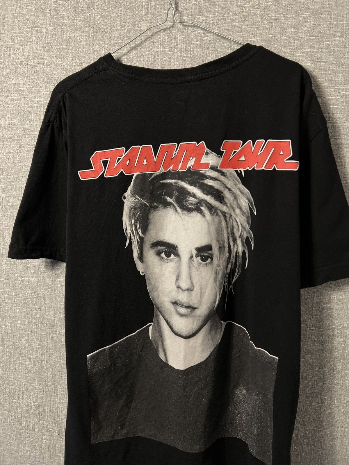 Other 2017 Justin Bieber Purpose Stadium Tour Big Logo T-Shirt Size US L / EU 52-54 / 3 - 2 Thumbnail