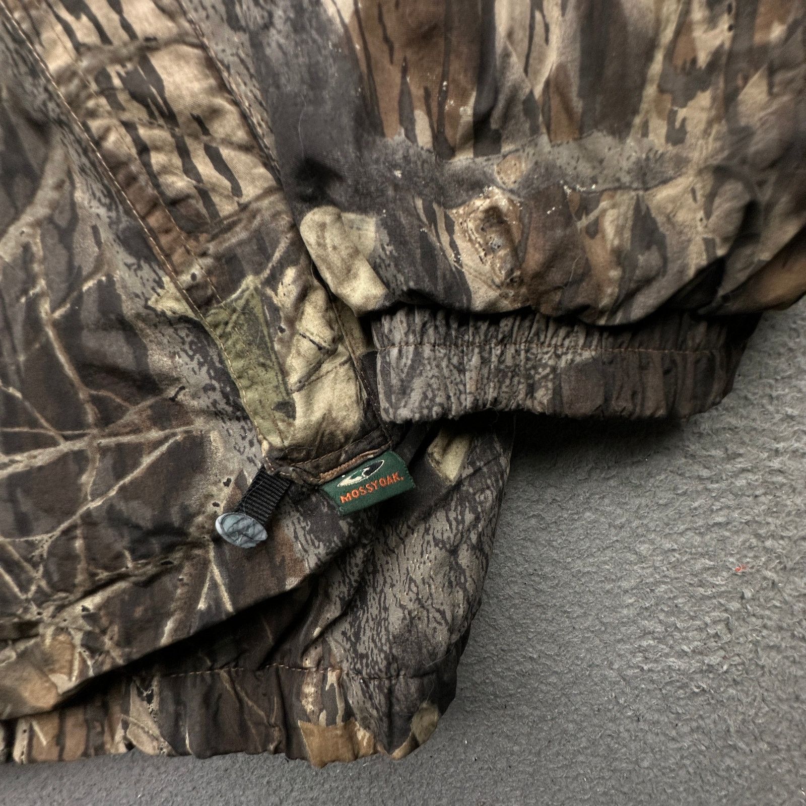 Mossy Oaks Mossy Oak Reversible Camouflage Fleece Hooded Jacket Mens XL Size US XL / EU 56 / 4 - 18 Thumbnail