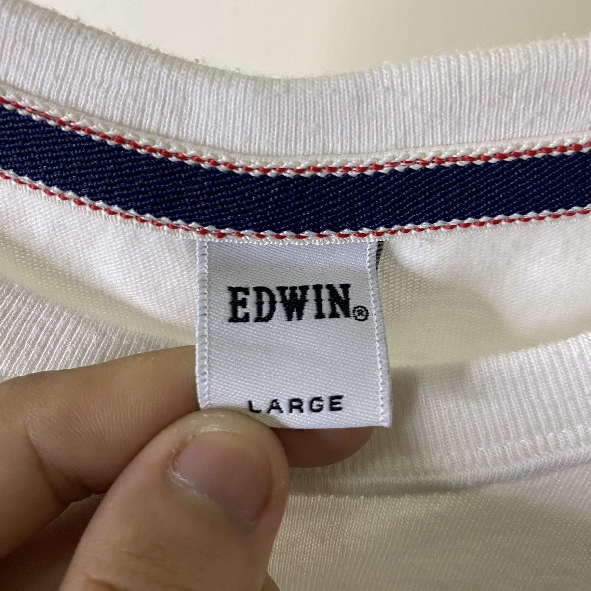 Edwin Vintage Edwin Selvedge Tee Flathead Evisu Samurai Momotaro Size US L / EU 52-54 / 3 - 4 Thumbnail