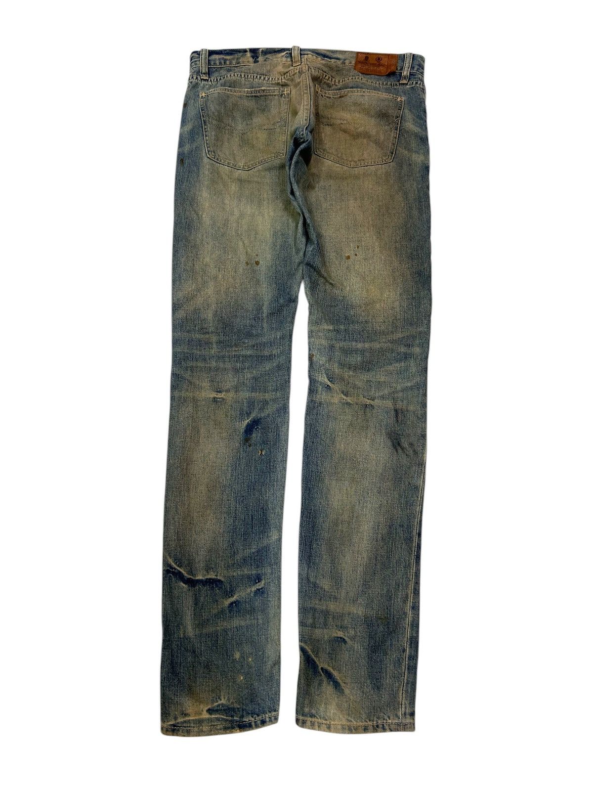 Polo Ralph Lauren × Ralph Lauren × Vintage Vintage Ralph Lauren & Co Vintage Specialist Mud Wash Jeans Size US 33 - 3 Thumbnail