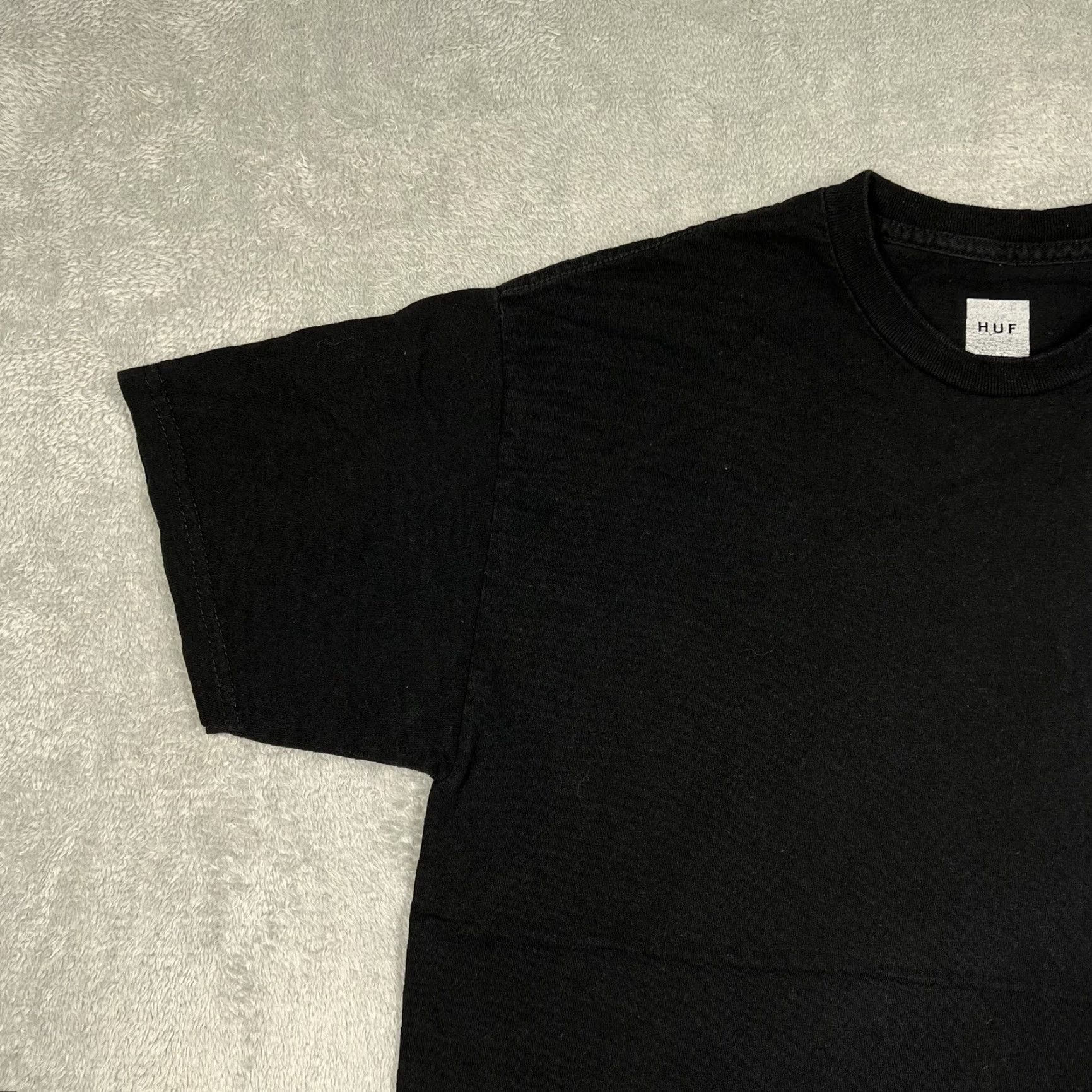 Huf HUF T-Shirt Mens Medium Black Last Resort Motel Graphic Tee Neon Print EUC Short Sleeve Crew Neck Logo Vintage No 0 Size US M / EU 48-50 / 2 - 5 Thumbnail