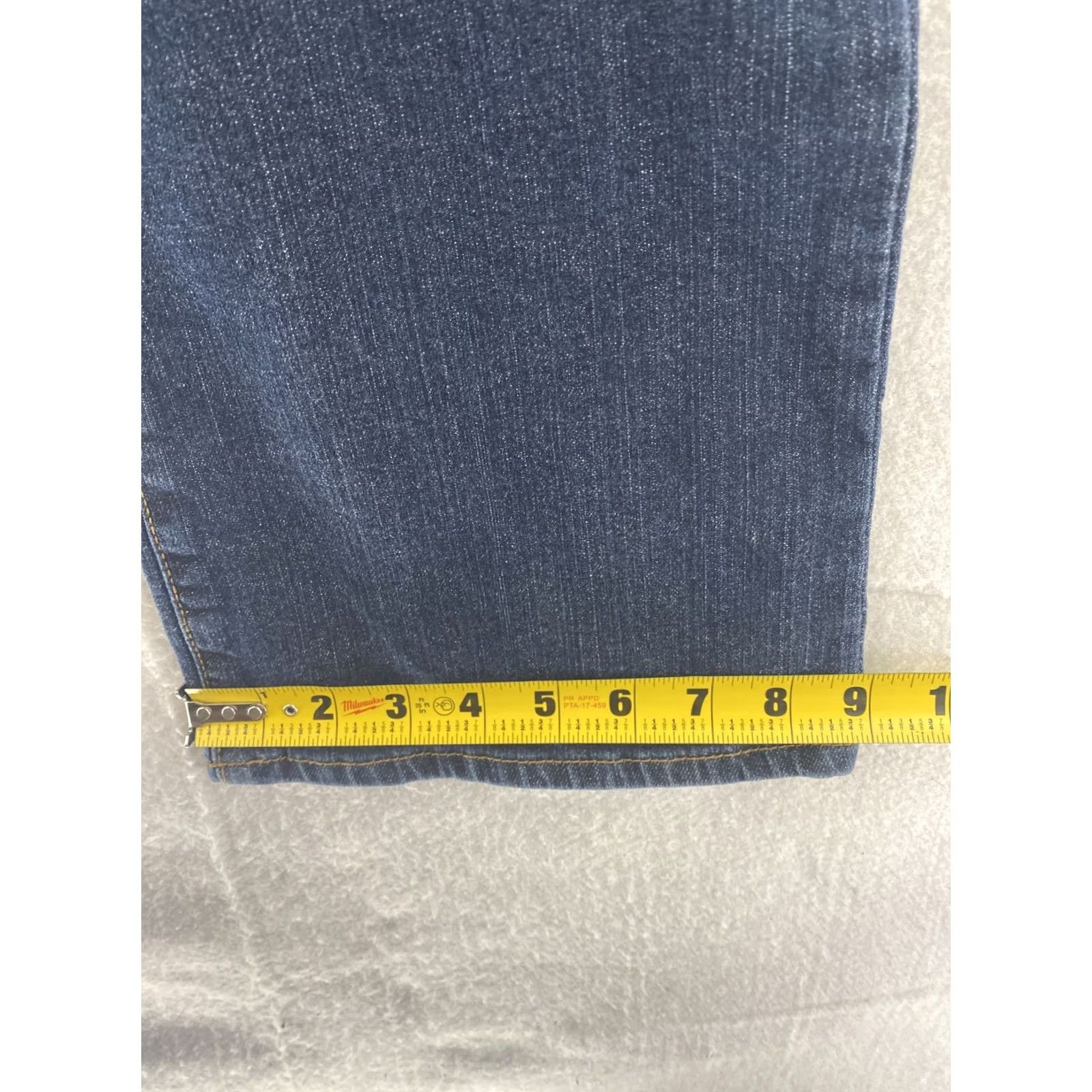 Lucky Brand Lucky Brand Jeans Womens Mid-Rise Flare Dungarees Gene Montesano 30W 32L Size 28" / US 6 / IT 42 - 4 Thumbnail