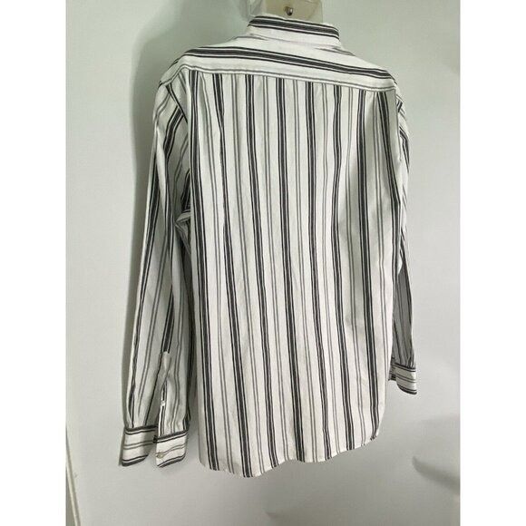 Ralph Lauren Vintage Ralph Lauren Polo Jeans White and Black Button Down Size US XL / EU 56 / 4 - 16 Thumbnail