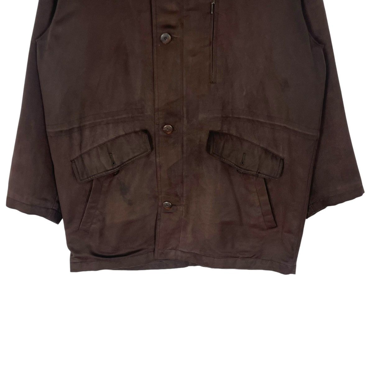 Courreges Vintage Courreges Homme Suede Jacket Core Jacket Button Up Size US L / EU 52-54 / 3 - 6 Thumbnail