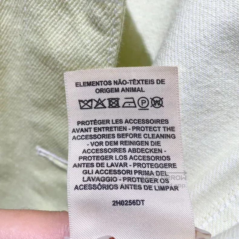 Hermes Hermes Avocado green denim jacket Size XXS / US 00 / IT 34 - 6 Thumbnail