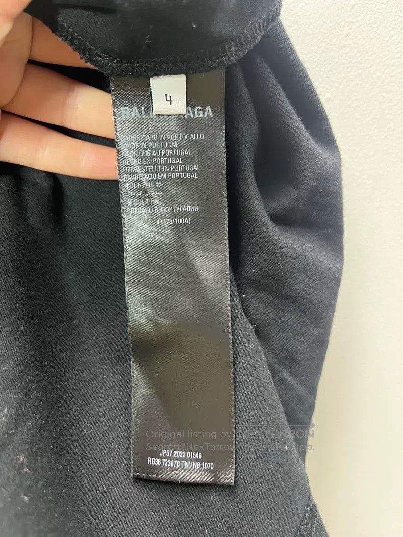 Balenciaga Balenciaga Short Sleeve Size US XL / EU 56 / 4 - 4 Thumbnail