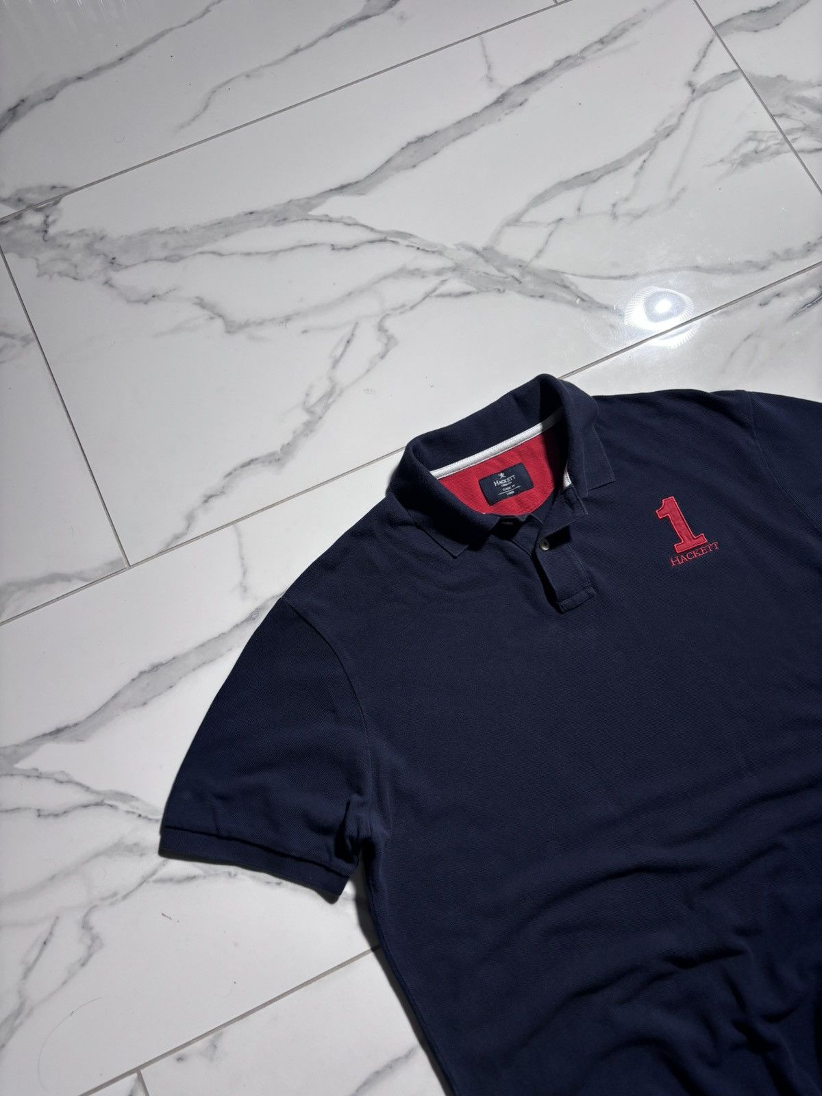 Hackett Vintage Hackett Rugby Polo Tshirt Ralph Lauren Style Y2K Size US L / EU 52-54 / 3 - 2 Thumbnail