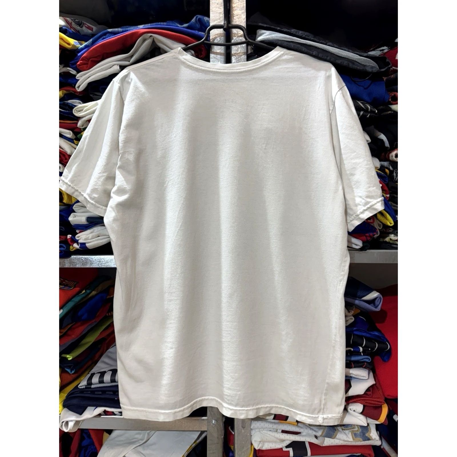 Vintage VINTAGE The Beatles Band White T-Shirt L Men Cotton Marrocus band Shirt Mens 1960s 70s 80s 90s 60s 70s 80s 90s Size US L / EU 52-54 / 3 - 3 Thumbnail