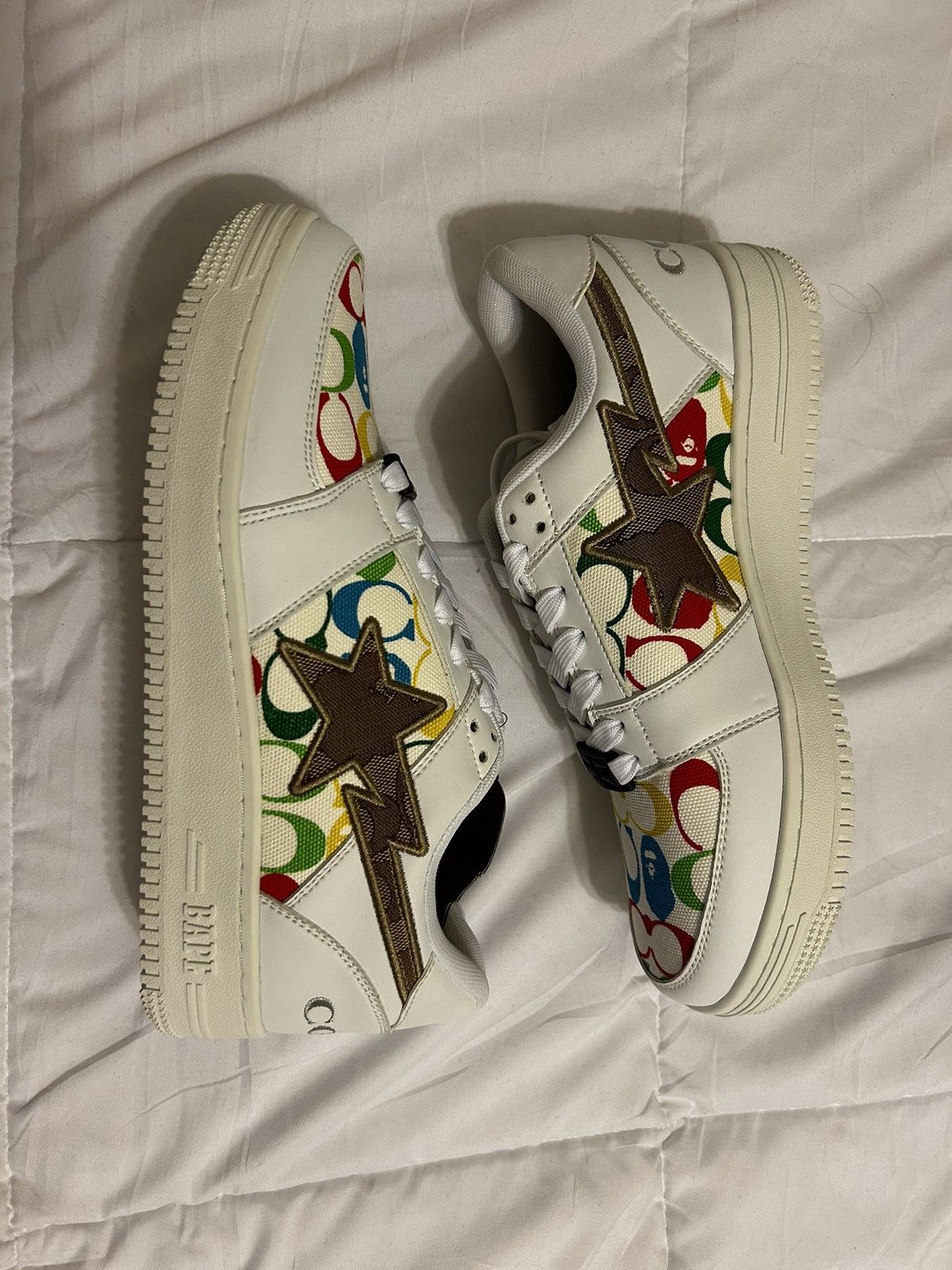 Bape × Coach Multicolor Coach Bapestas SZ 10 DS Never Worn w/ Box Size US 10 / EU 43 - 8 Thumbnail