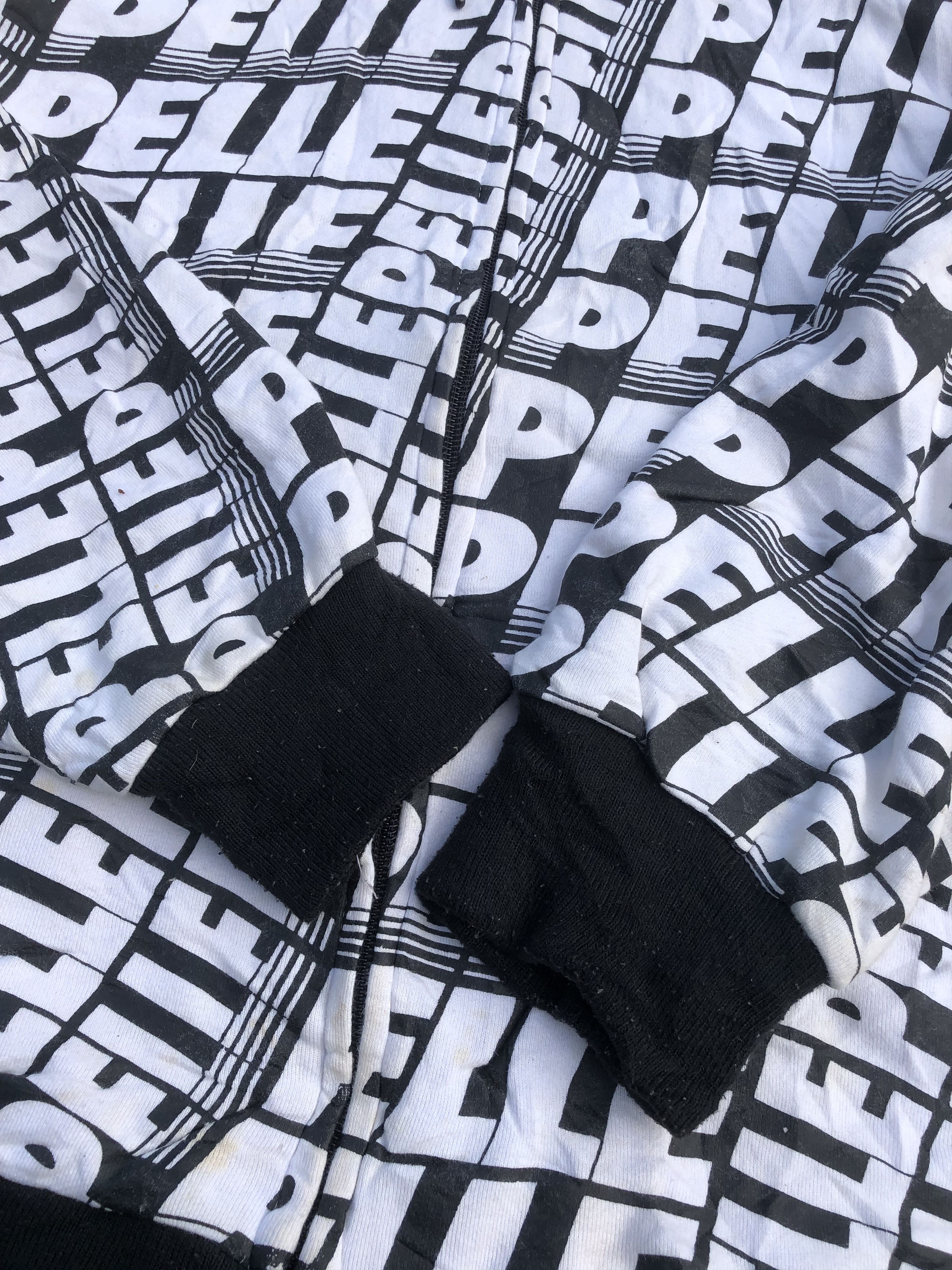 Pelle Pelle Vintage Y2K Pelle Pelle Monogram Zipper Hoodies Size US XL / EU 56 / 4 - 6 Thumbnail