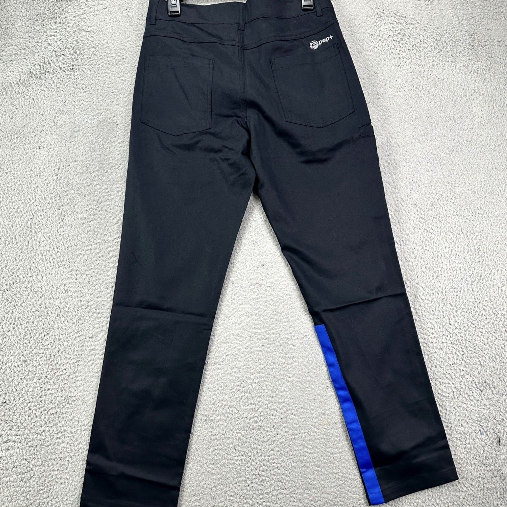 Vintage Pepsi Mens Cargo Pants 30X30 Black Flat Front Straight Leg Stretch Workwear NEW Mens Pants Black 30 Inseam 30 Coats? Size US 30 / EU 46 - 2 Thumbnail