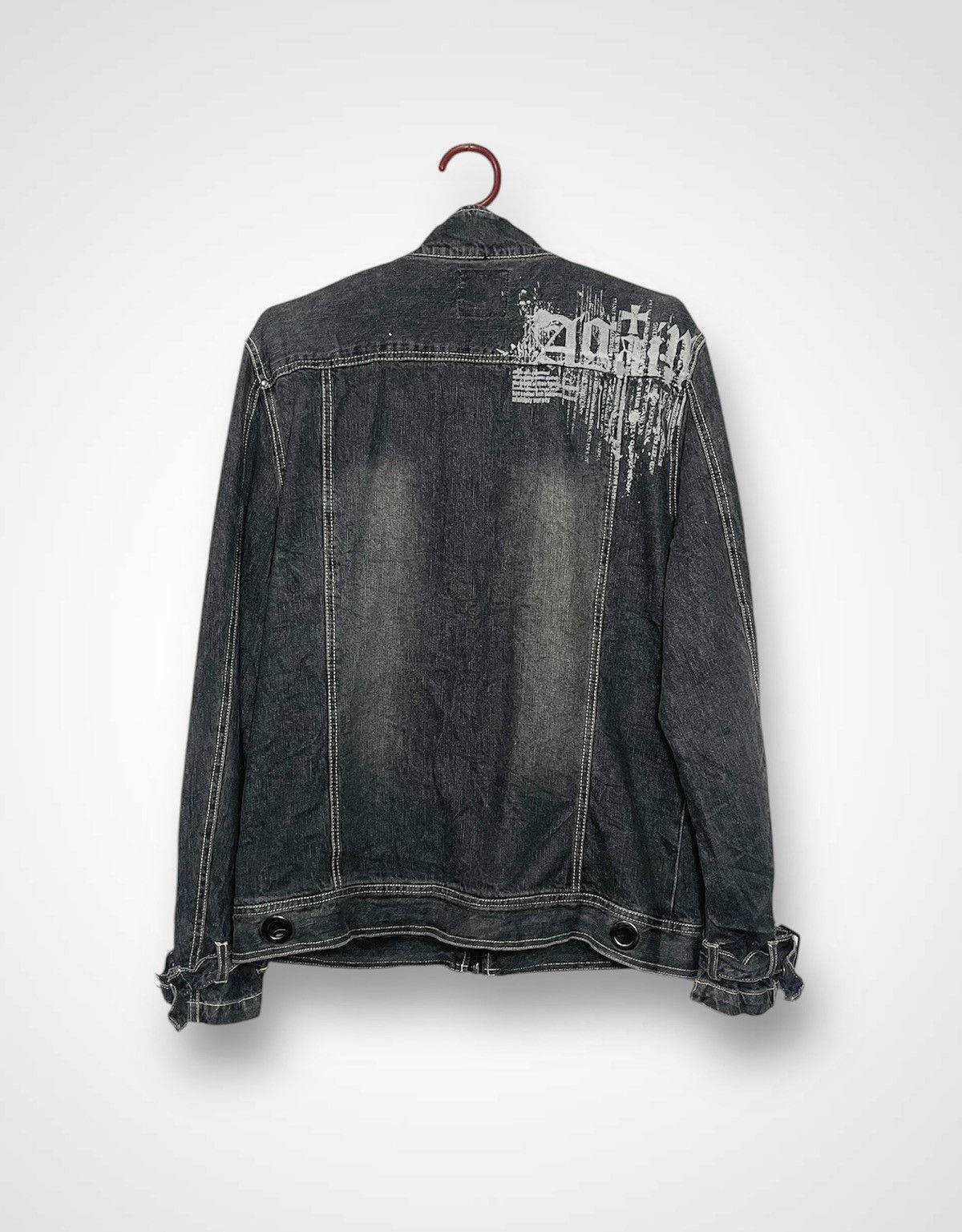 If Six Was Nine × Japanese Brand × Le Grande Bleu (L.G.B.) Splendid Satisfaction Punk Gothic Zipper Jacket (16) Size US L / EU 52-54 / 3 - 2 Thumbnail