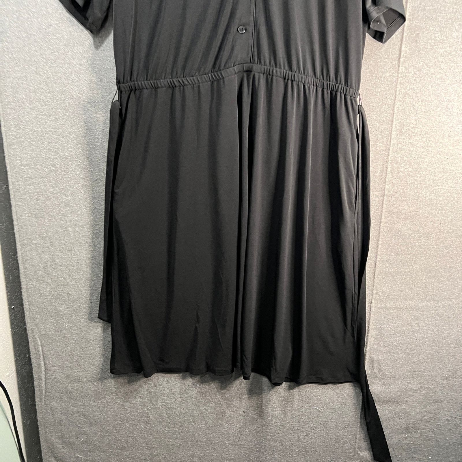 Other Girl With Curves Regular Collared Knit Midi Shirt Dress Size XL / US 12-14 / IT 48-50 - 5 Thumbnail