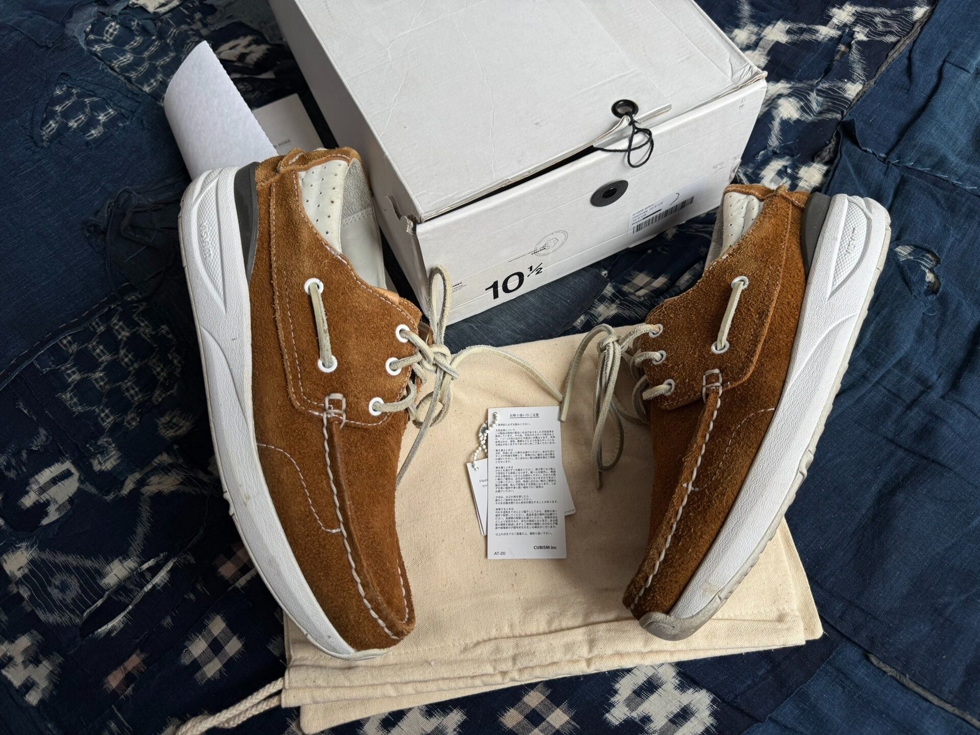 Visvim VISVIM 16SS HOCKNEY FOLK Boat Shoes Size US 5 / EU 37 - 1 Thumbnail